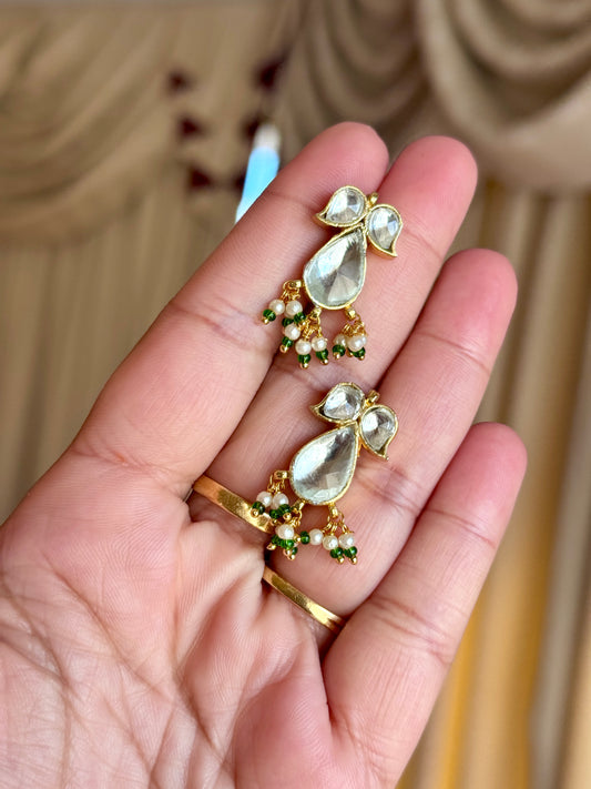 Pachi kundan earcuff