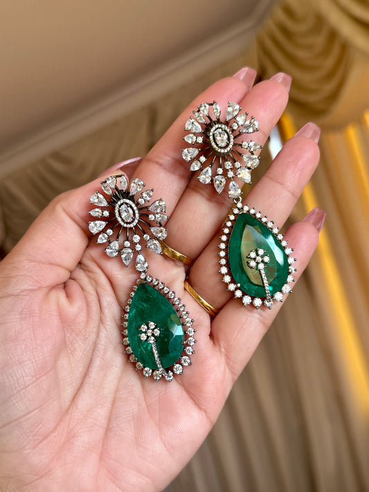 Premium moissanite earrings