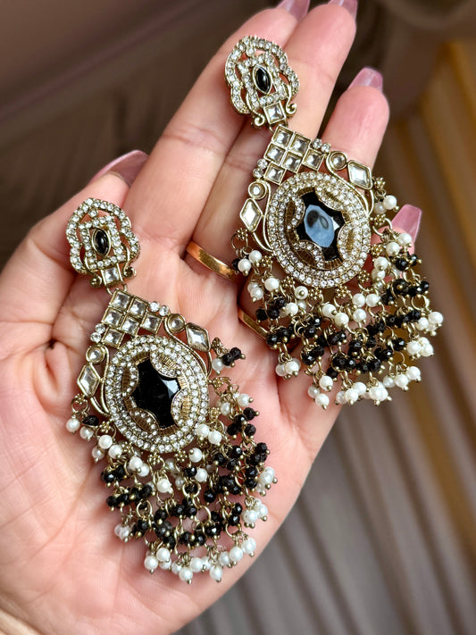 Kundan earrings