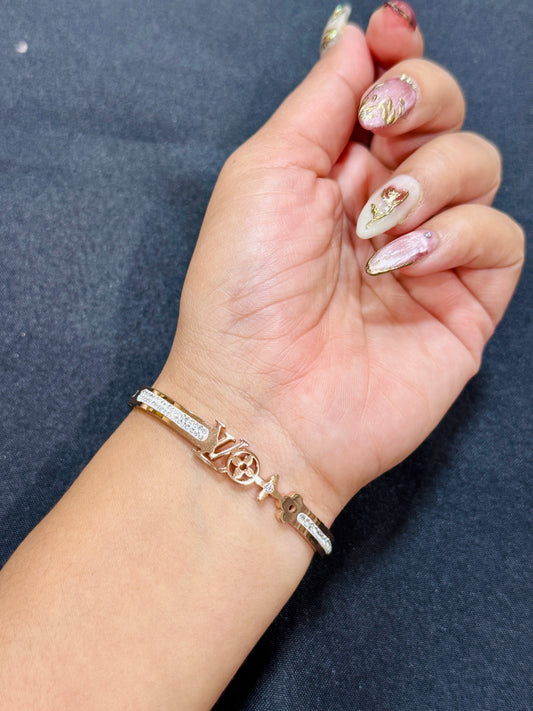 Openable anti tarnish bracelet (Rose gold)