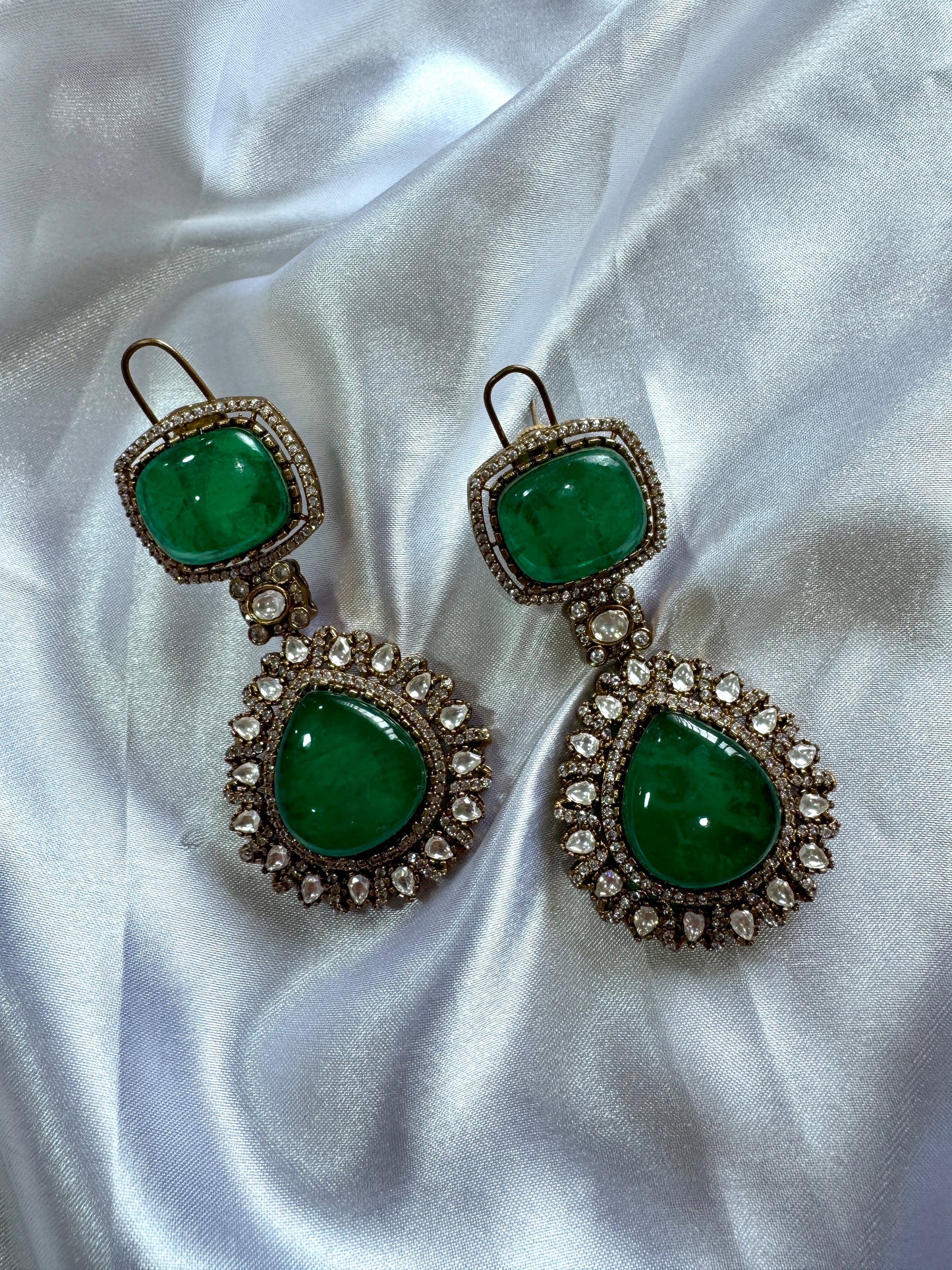 Premium moissanite earrings