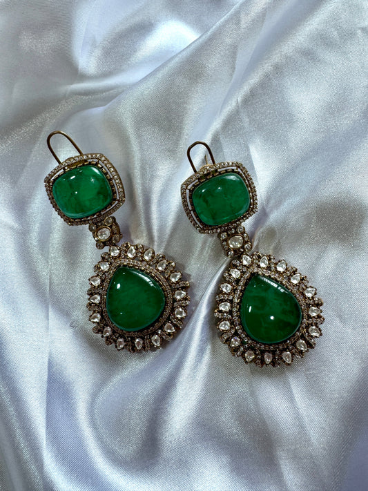 Premium moissanite earrings