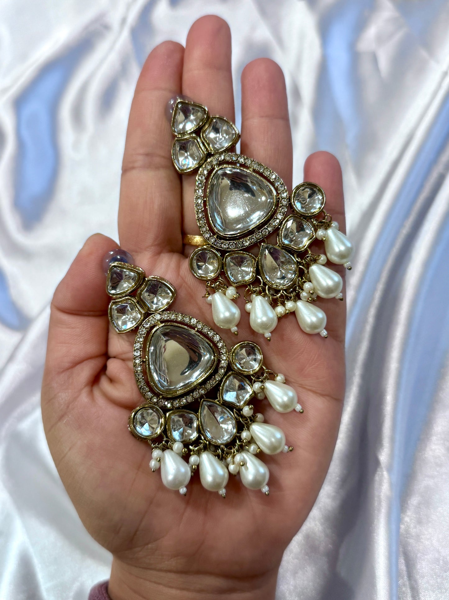 Kundan necklace set