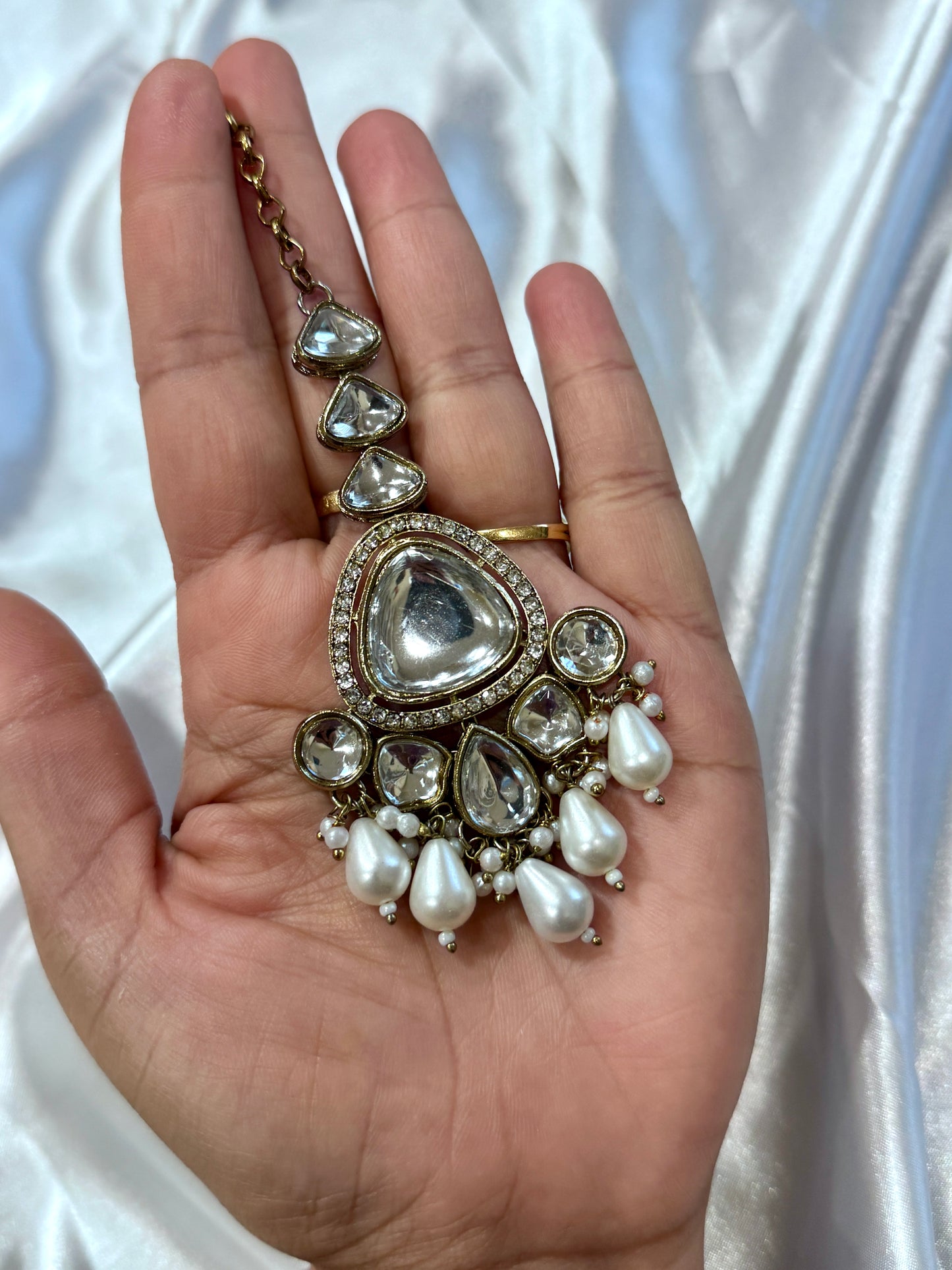 Kundan necklace set