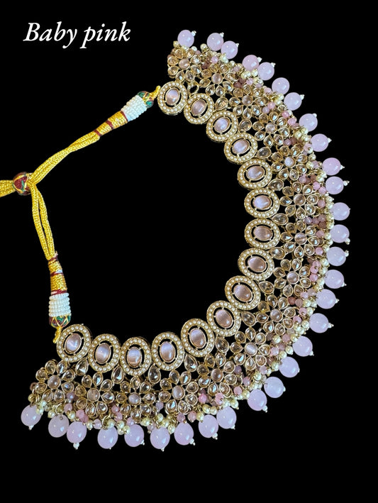 Polki necklace set