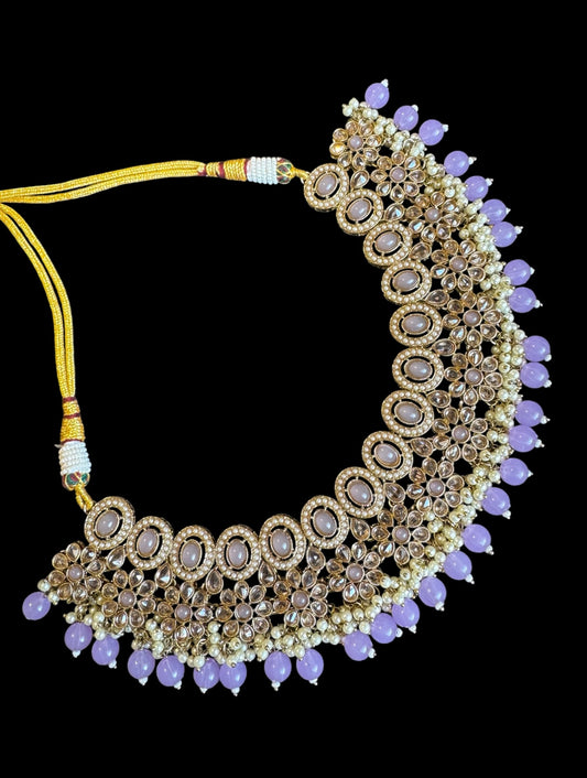 Polki necklace set