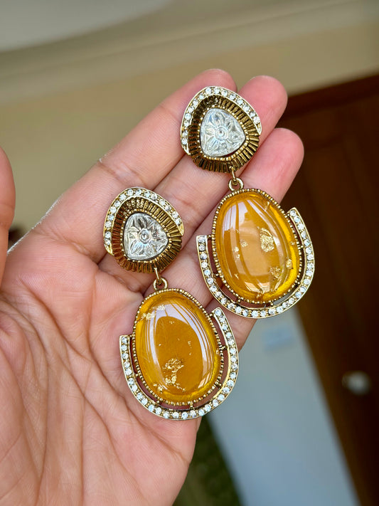 Kundan earrings