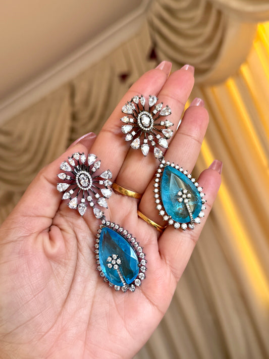 Premium moissanite earrings