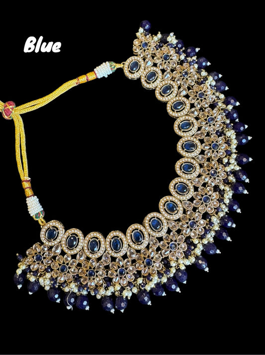 Polki necklace set