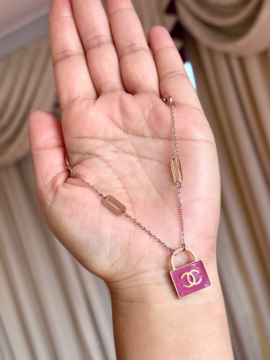 Anti tarnish chain(Rose gold)