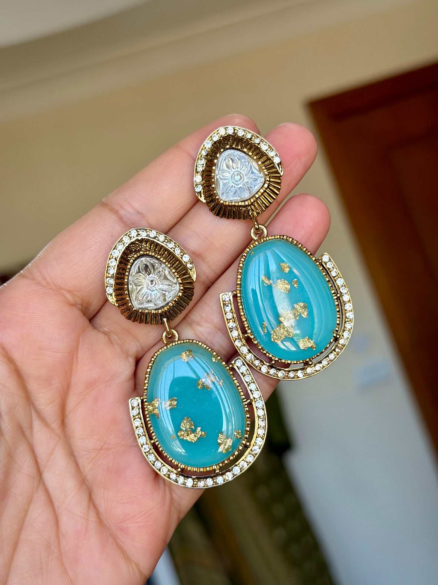 Kundan earrings