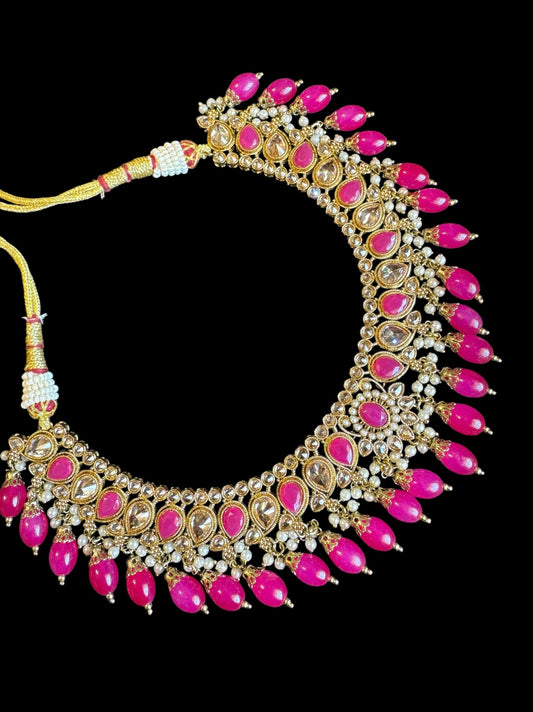 Polki necklace set