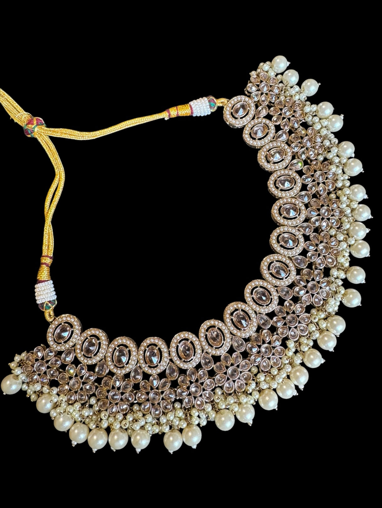 Polki necklace set