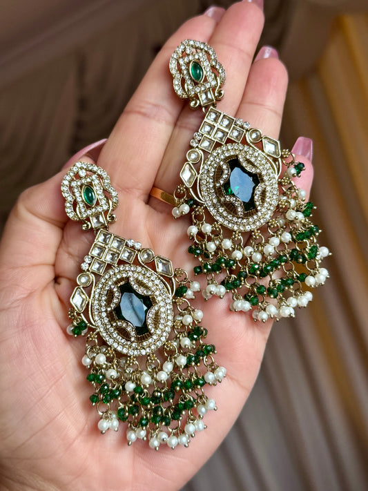 Kundan earrings