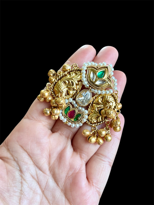 Premium pachi kindan ring(adjustable)