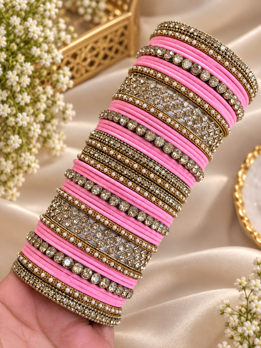 Polki bangles set