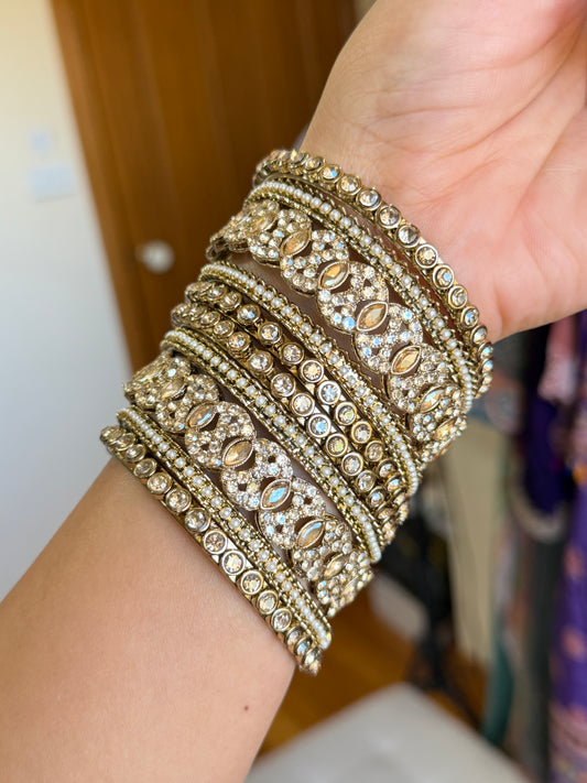 Golden bangles