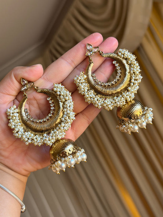 Golden earrings