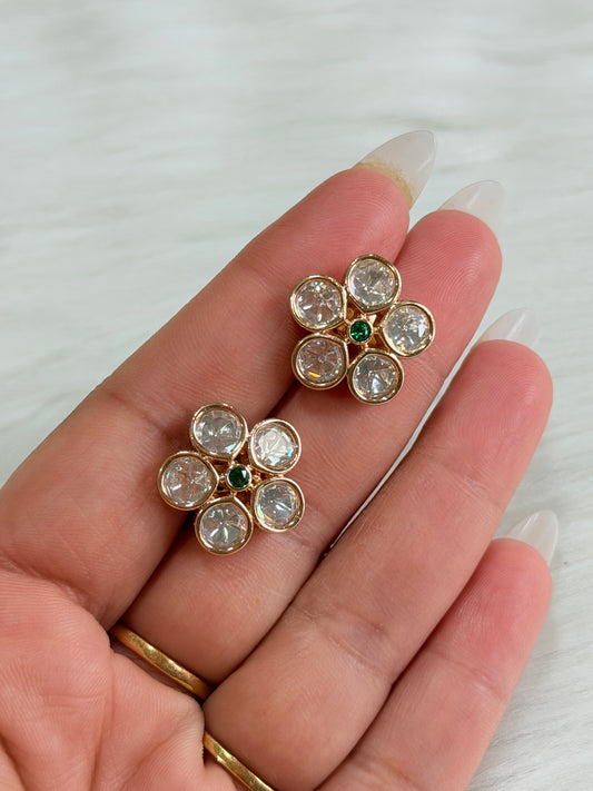 Tyani inspired studs (Green)