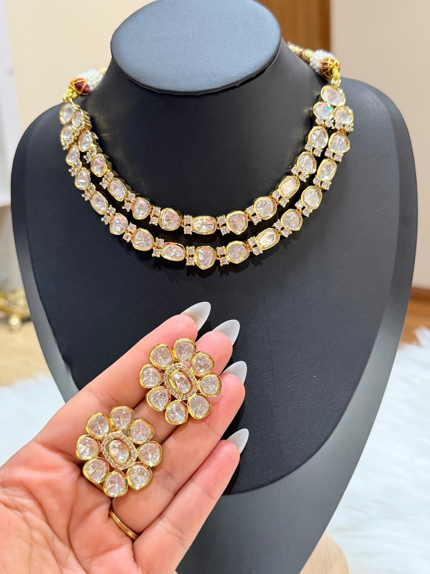 Premium tyani inspired necklace set