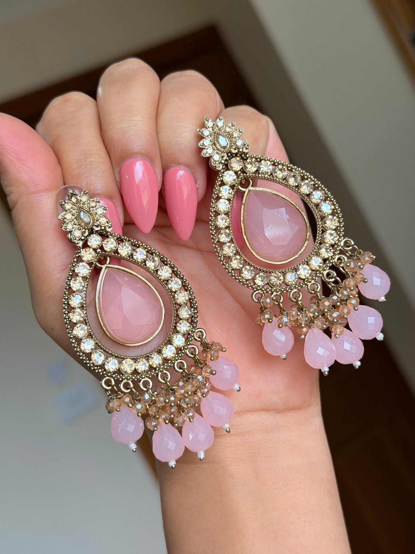 Kundan earrings
