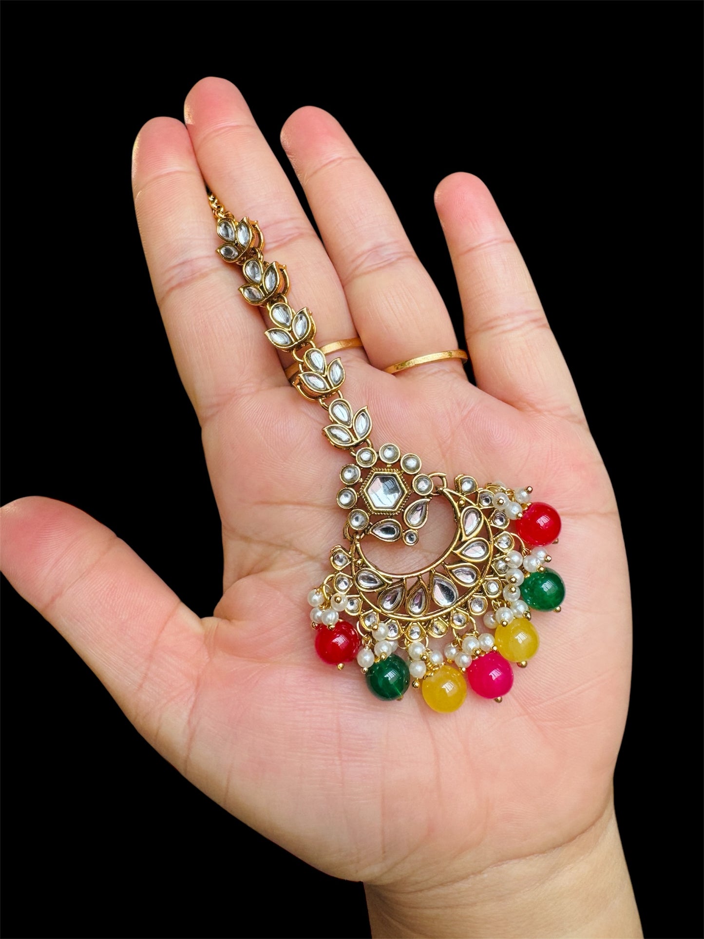 Kundan necklace set