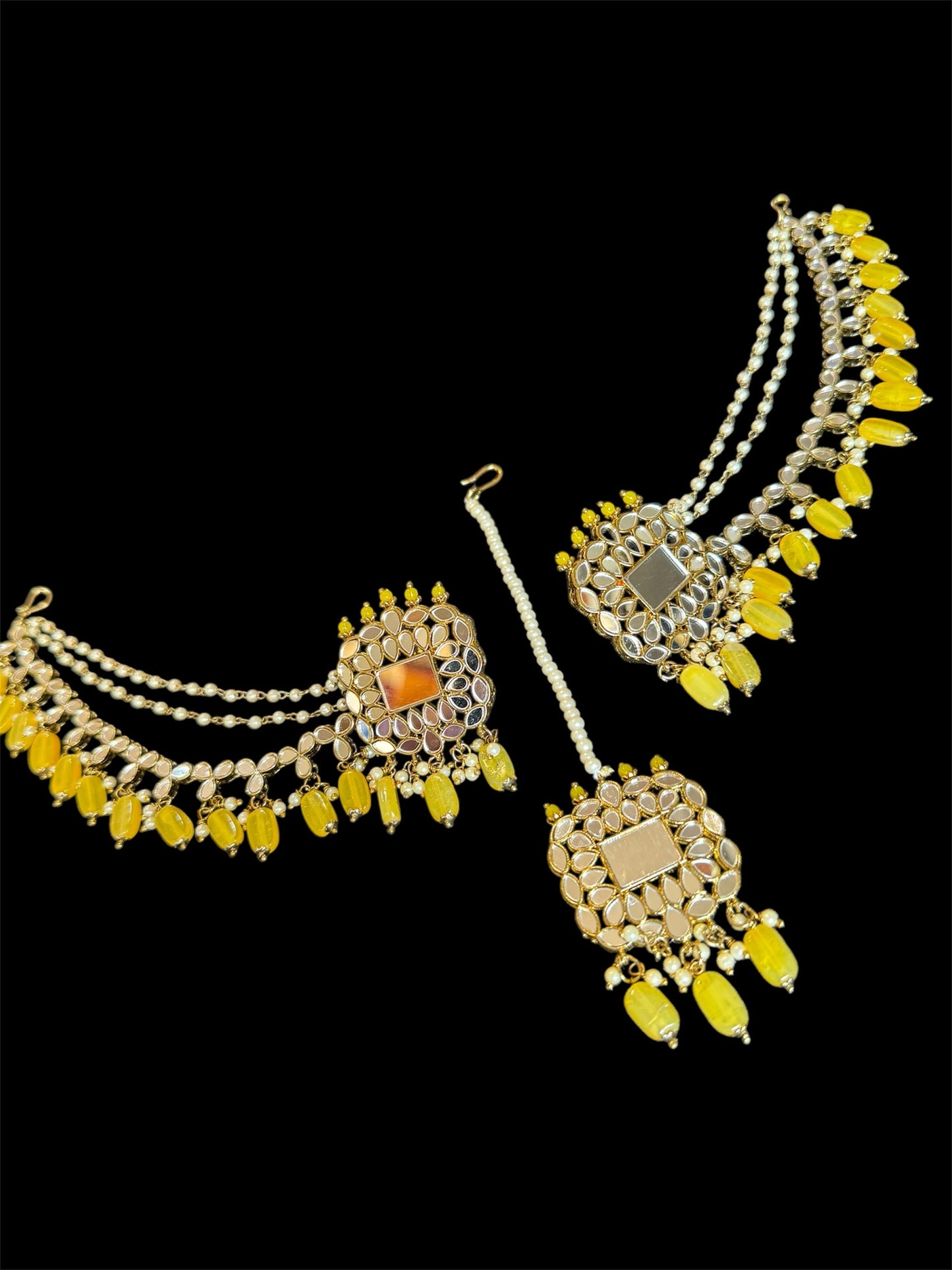 Mirror necklace set