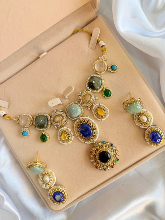 Premium necklace set(Without box)