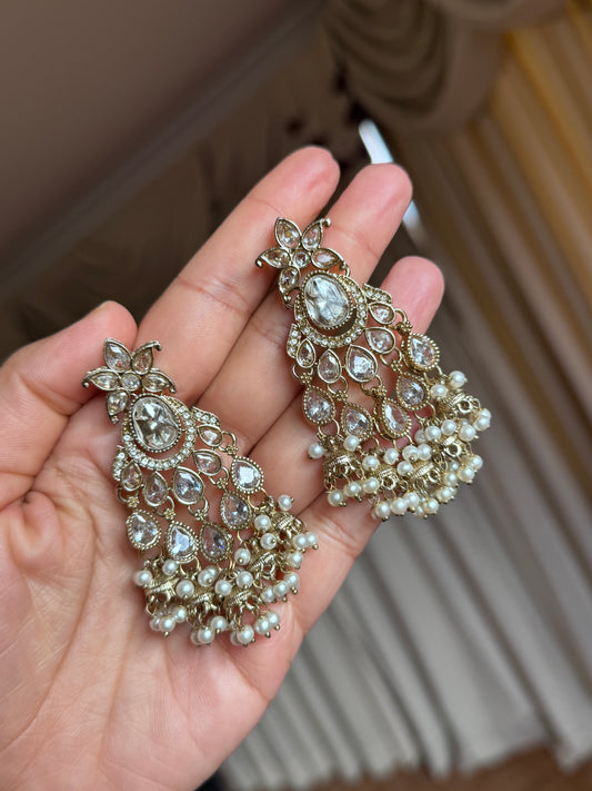 Premium Polki earrings