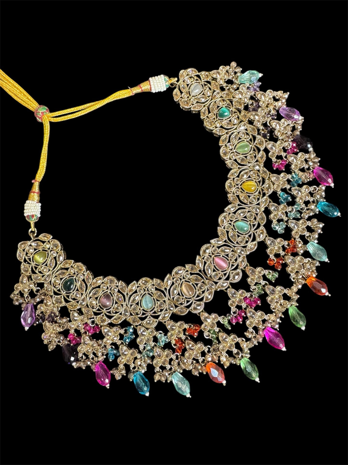 Polki necklace set