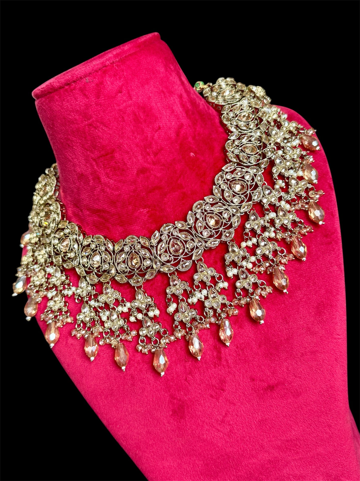 Polki necklace set