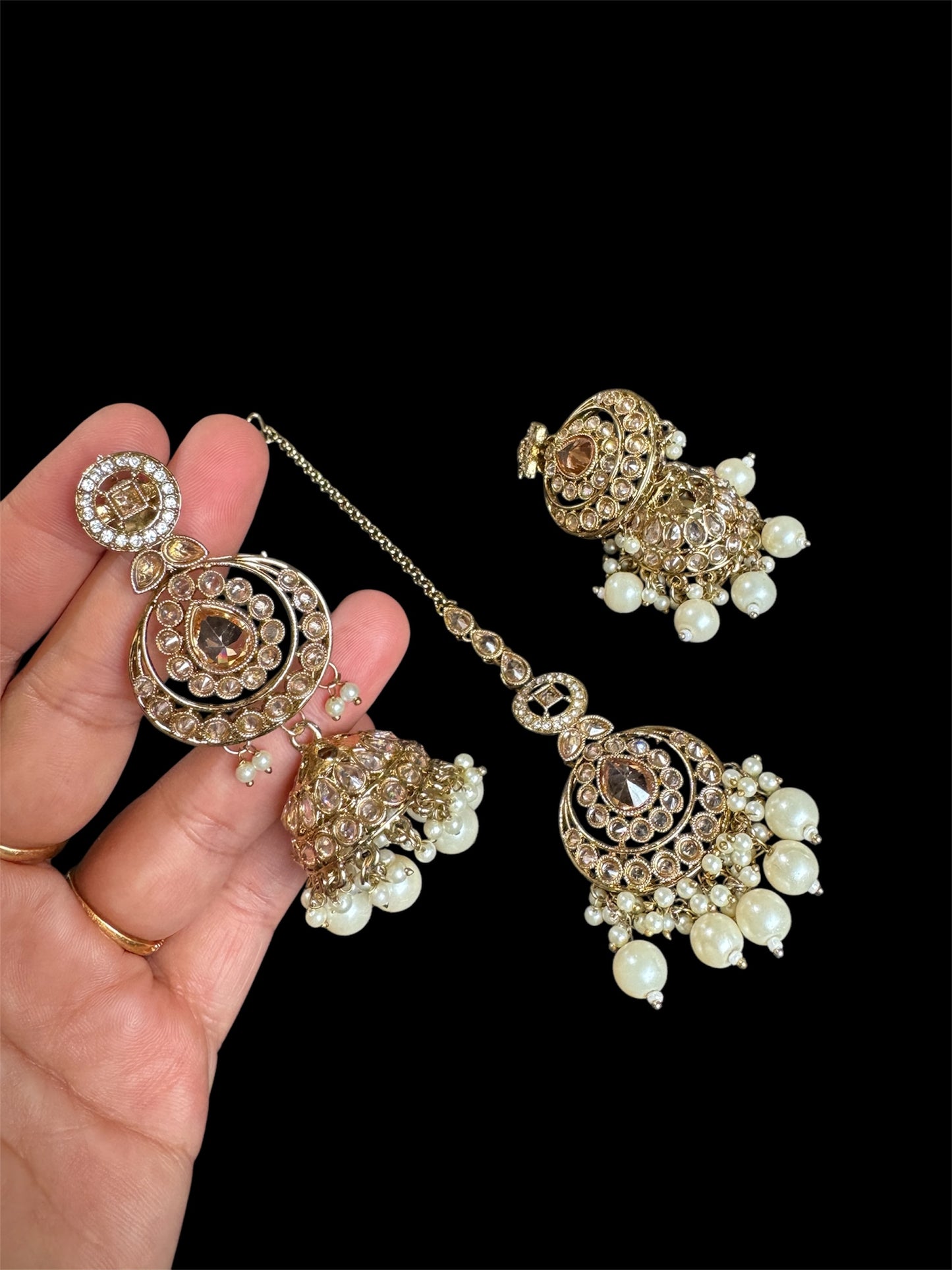 Polki necklace set