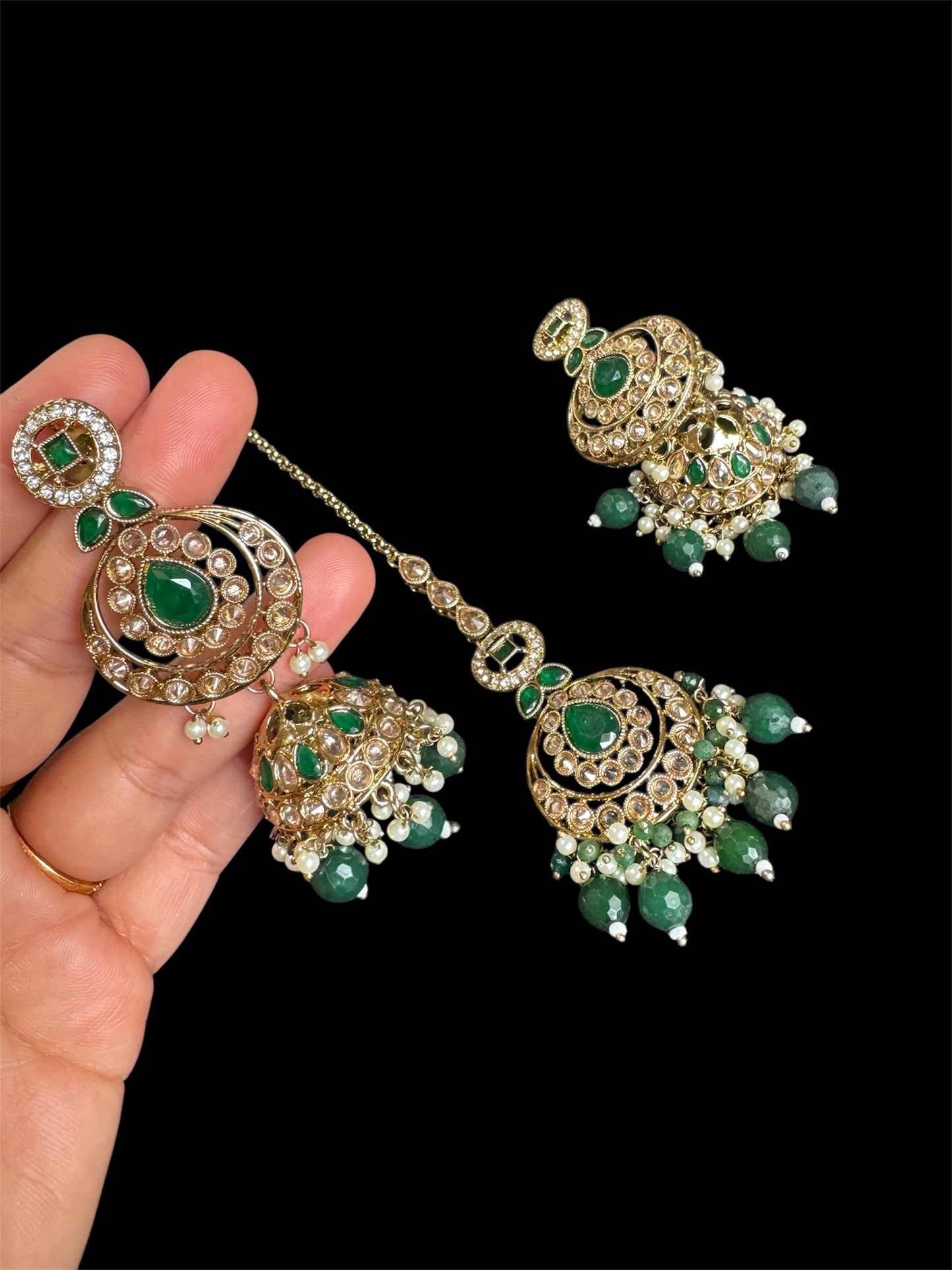 Polki necklace set