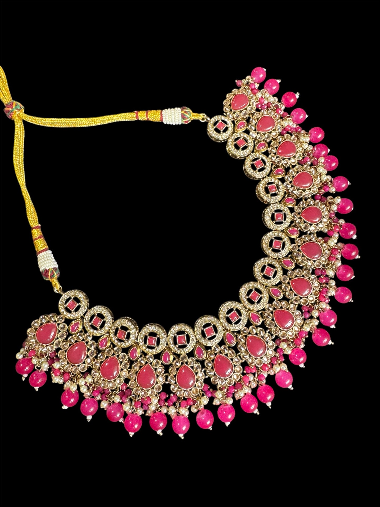 Polki necklace set