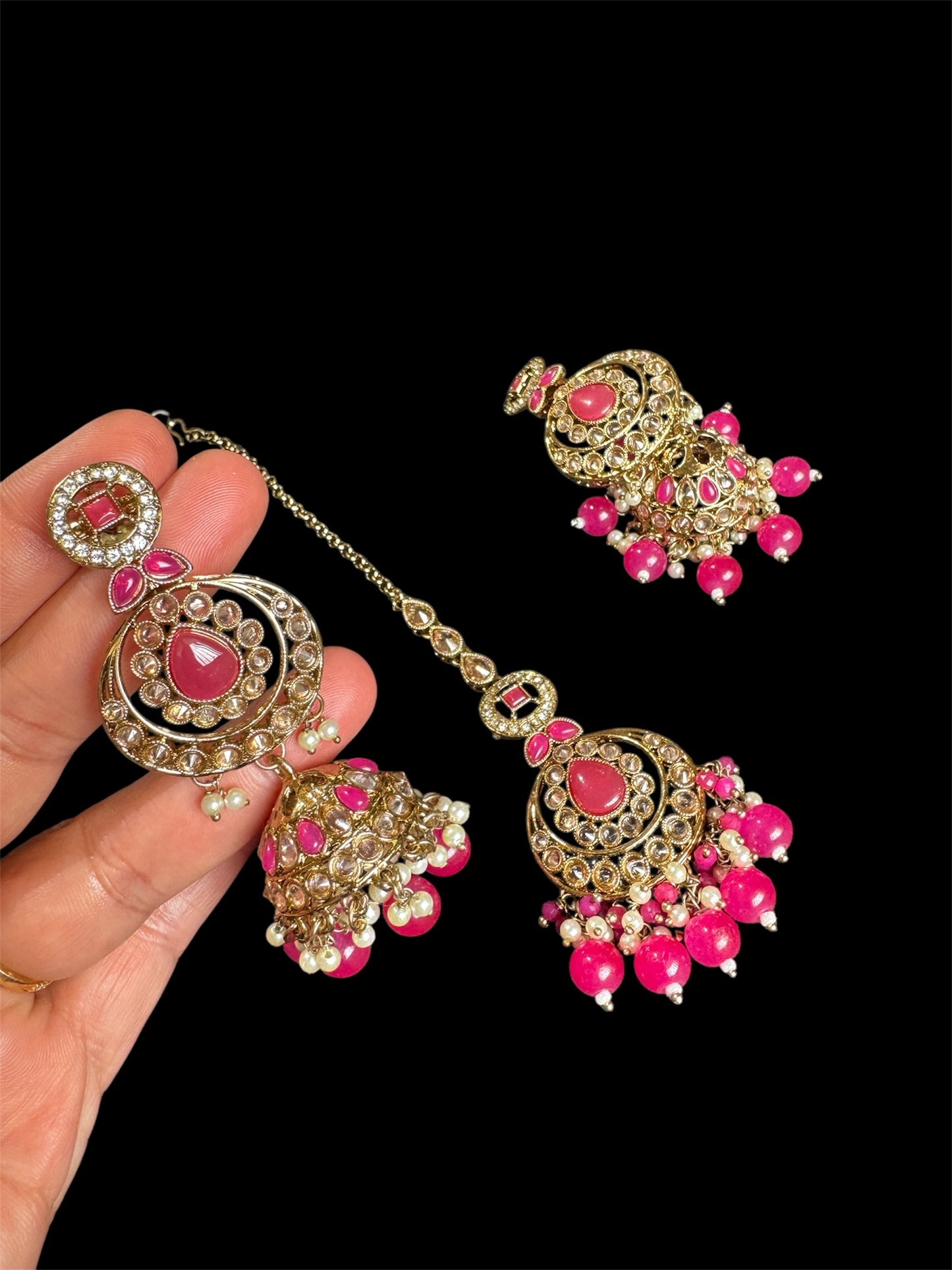 Polki necklace set