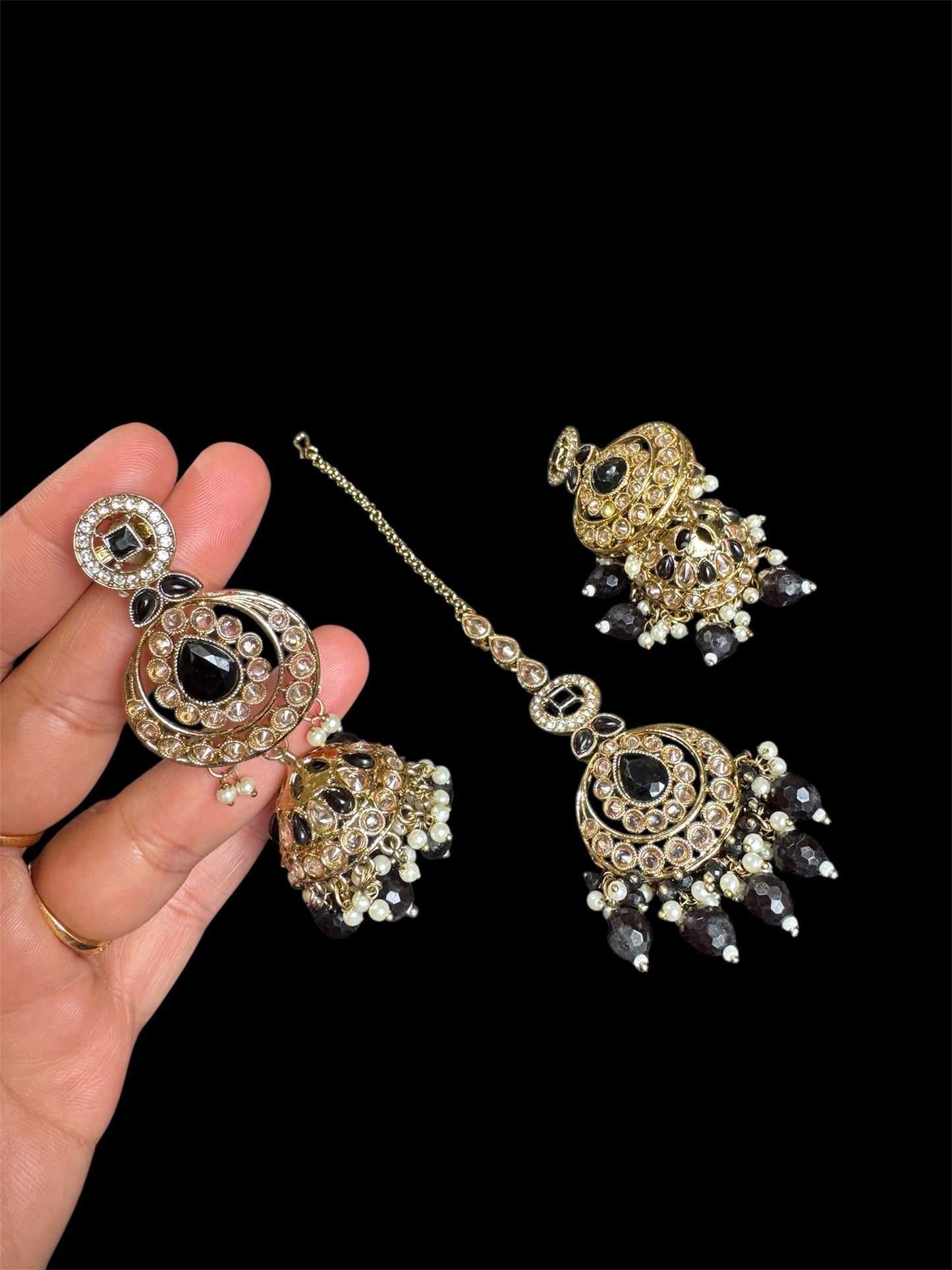 Polki necklace set