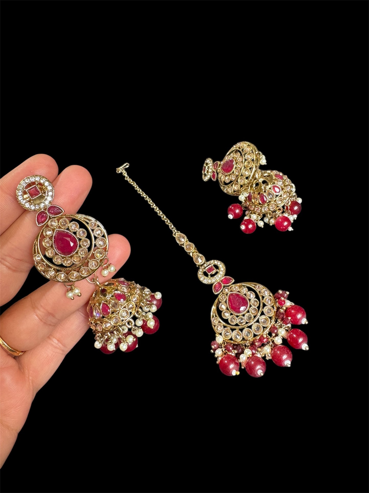 Polki necklace set