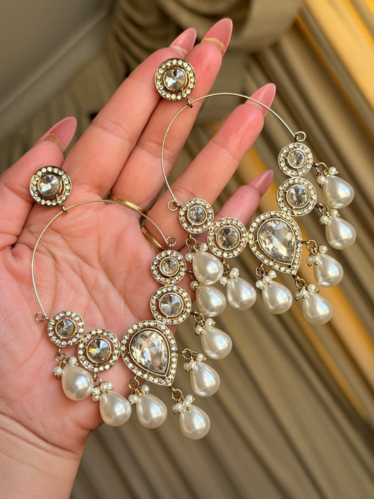 Kundan earrings