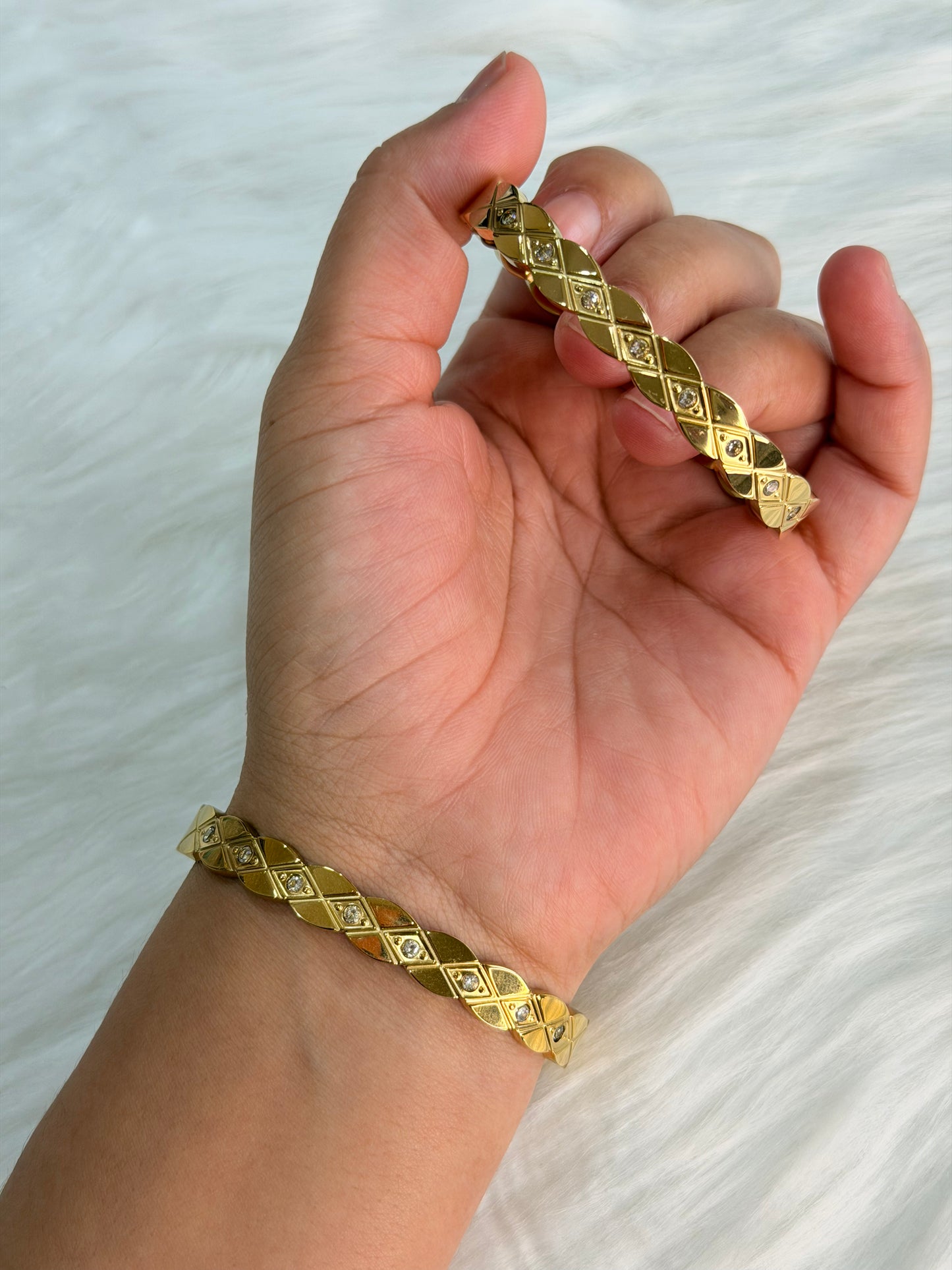 Anti-tarnish openable bracelet(Single piece)