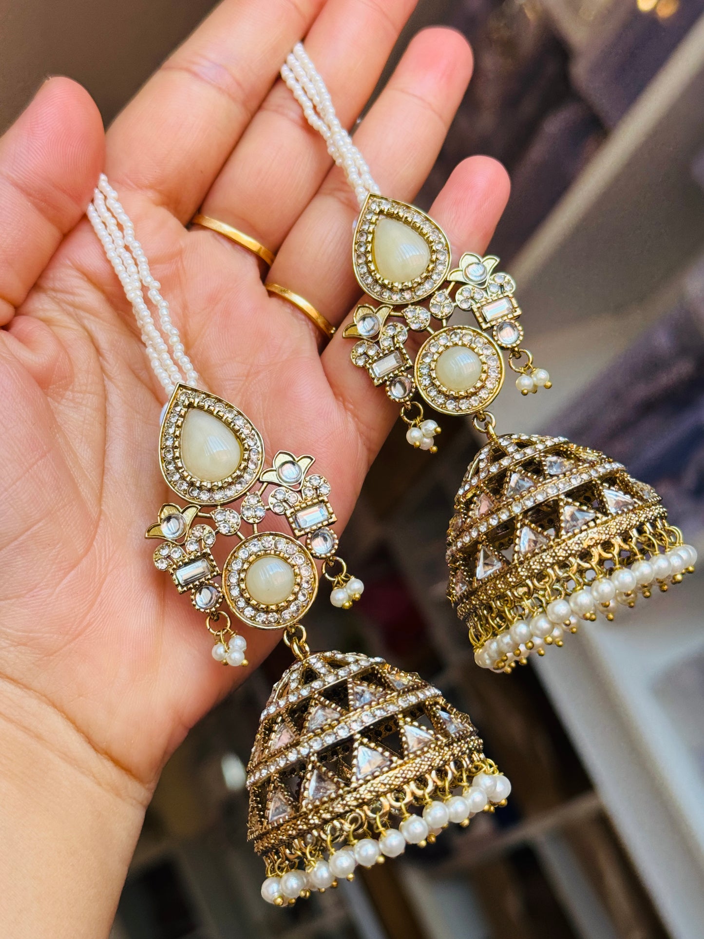 Jhumki with sehare