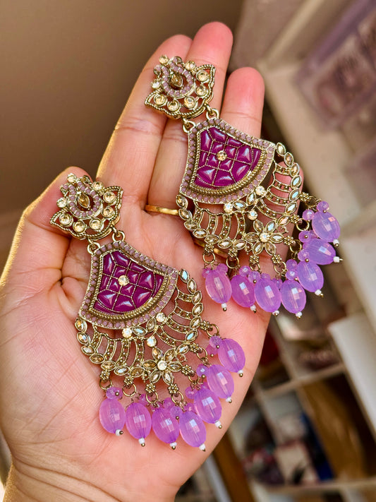 Kundan earrings