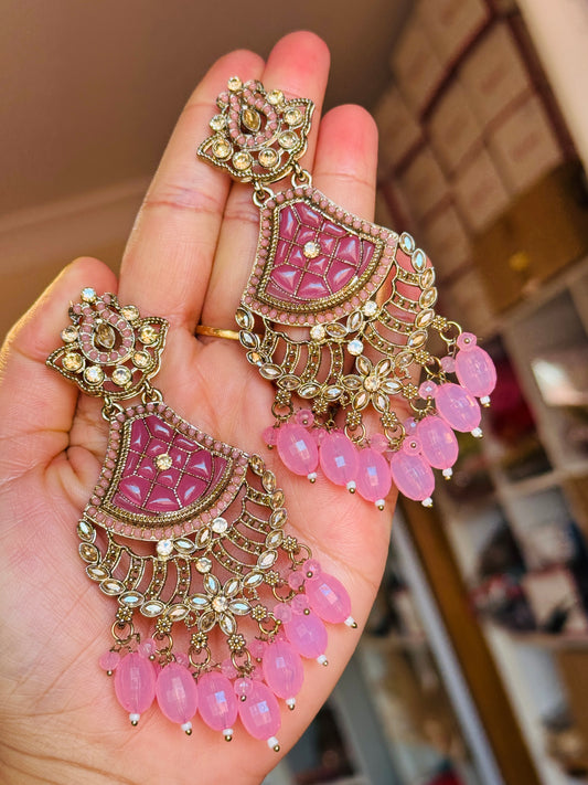 Kundan earrings