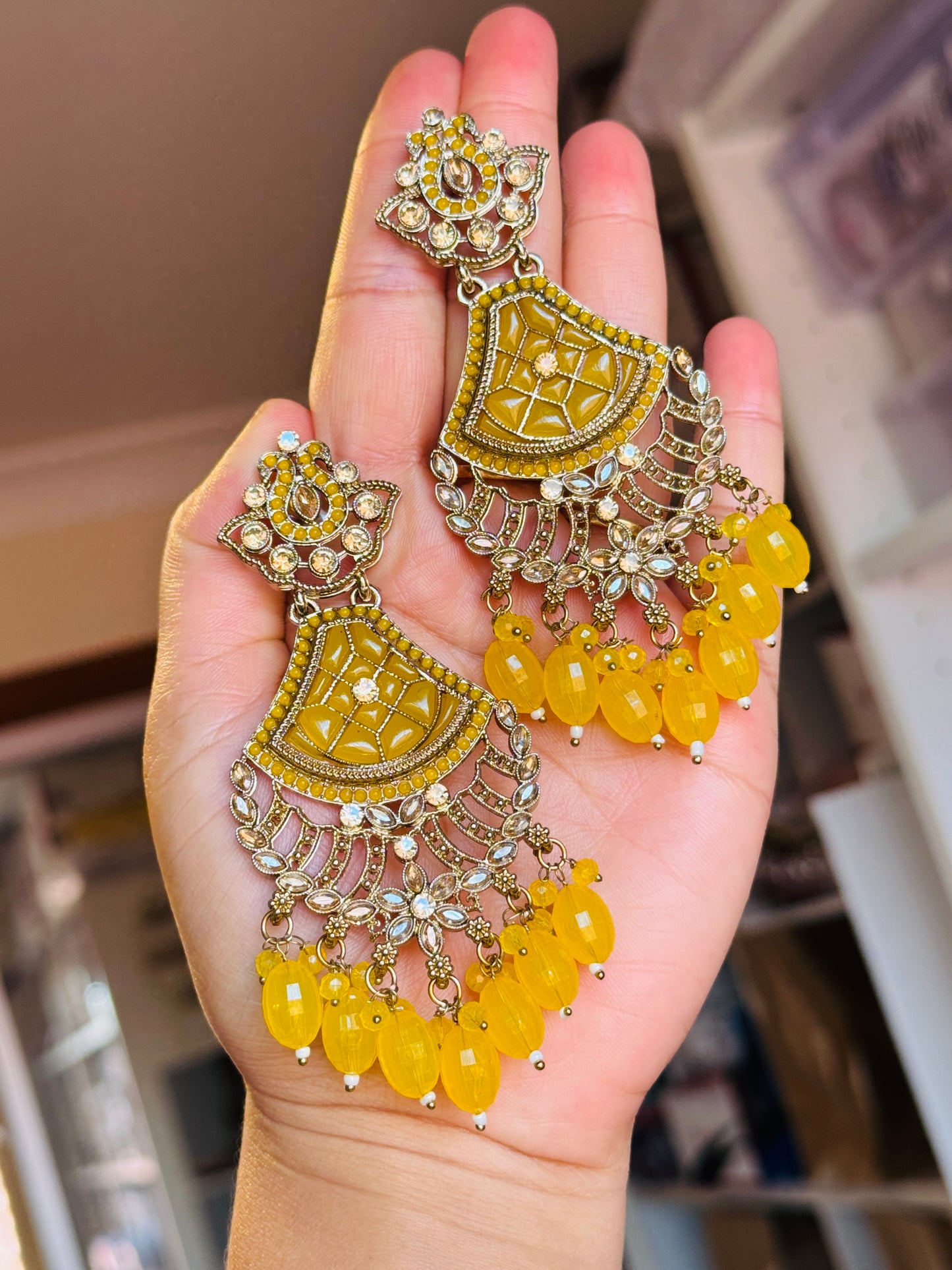 Kundan earrings