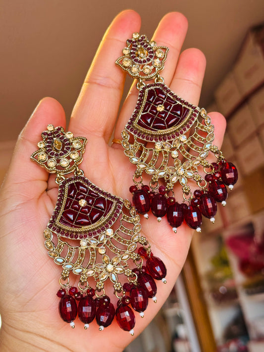 Kundan earrings