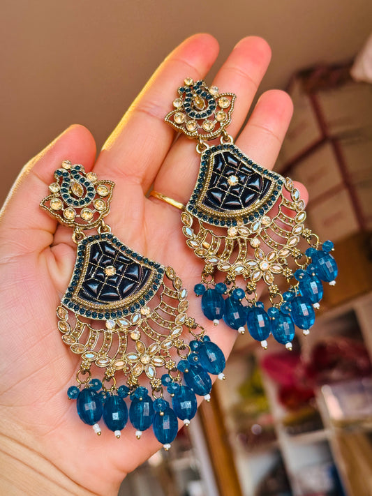 Kundan earrings