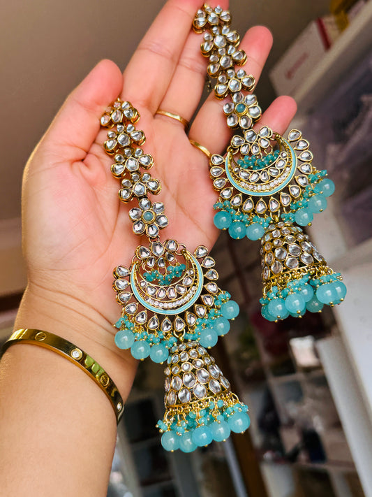 Oversized jhumki