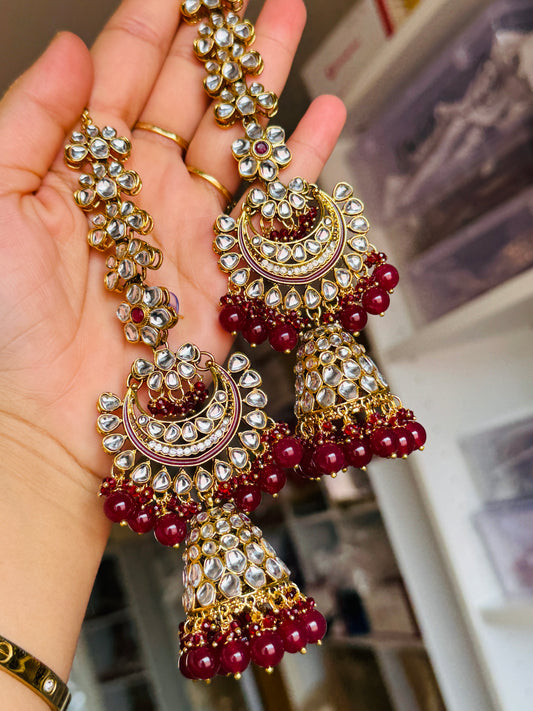 Oversized jhumki