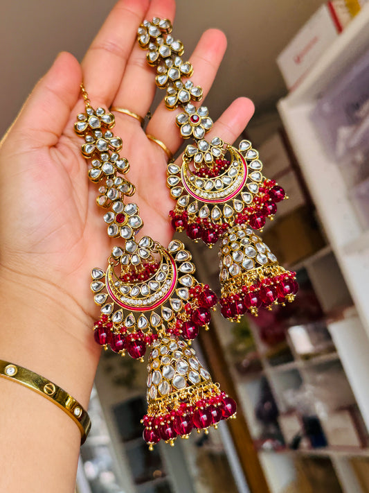 Oversized jhumki