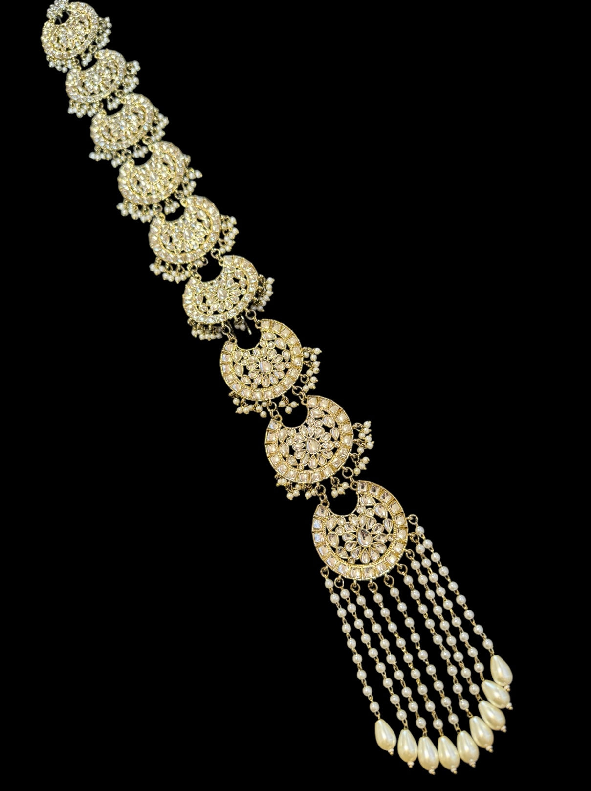 Kundan choti/braid choti