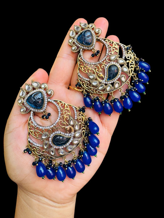 Premium kundan earrings